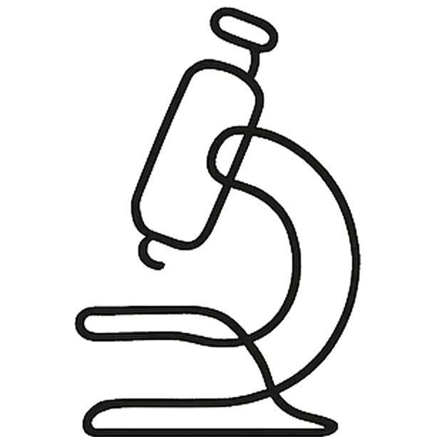 Microscopio decorativo